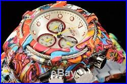 Invicta Men's 53mm Bolt HydroPlated Aqua Plated GRAFFITI Swiss Multicolor Watch