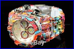 Invicta Men's 53mm Bolt HydroPlated Aqua Plated GRAFFITI Swiss Multicolor Watch