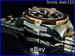 Invicta Men's 53mm GRAND DIVER Automatic LIMITED ED BROWN DIAL Rose 2Tone Watch