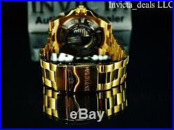 Invicta Men's 53mm GRAND DIVER Automatic LIMITED ED Black Dial Gold Tone Watch