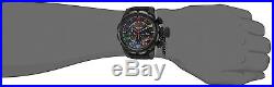 Invicta Men's 53mm Russian Diver Black Silicone Chronograph Quartz Watch 22421