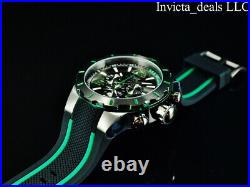 Invicta Men's 53mm S1 Rally TURBO Chronograph GUNMETAL DIAL Black/Gunmetal Watch
