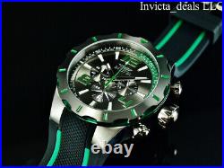 Invicta Men's 53mm S1 Rally TURBO Chronograph GUNMETAL DIAL Black/Gunmetal Watch