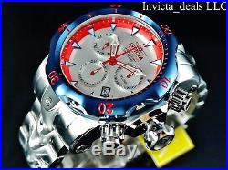 Invicta Men's 54mm Venom Swiss Z60 Chronograph Silver Dial Limited Edition Watch