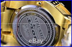 Invicta Men's 56mm Bolt Zeus Tria Gold Plated Stylish Choronograph Swiss Watch