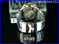 Invicta Men's 56mm Reserve BOLT HERCULES Swiss Chrono Silver & Gold Tone Watch