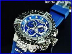 Invicta Men's 56mm Reserve BOLT HERCULES Swiss Chronograph BLUE LABEL SS Watch