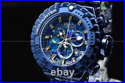 Invicta Men's 57mm Sea Hunter Classic Blue Bracelet MOP Dial Chrono Quartz Watch