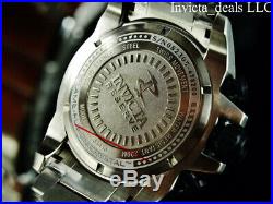 Invicta Men's 63mm Reserve Grand ARSENAL Swiss Chronograph Silver Tone SS Watch
