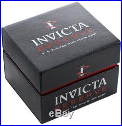 Invicta Men's 6896 Subaqua Reserve Chronograph Black Dial Stainless Steel Watch