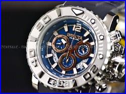 Invicta Men's 70MM Gen 2 Sea Hunter Swiss Z60 Chrono High Polished Blue SS Watch