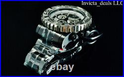 Invicta Men's 70mm JT Gen III SEA HUNTER Swiss Chrono BLACK DIAL Ltd Ed SS Watch