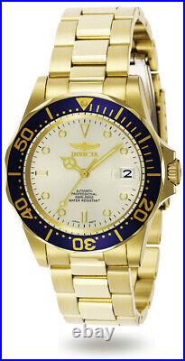 Invicta Men's 9743 Pro Diver Automatic 3 Hand Champagne Dial Watch