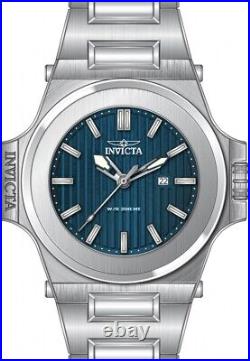 Invicta Men's Akula Blue 58mm Dial Stainless Steel Bracelet Quartz Watch