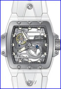 Invicta Men's Anatomic Multicolor Dial Automatic 54.6mm White Band Watch 44264