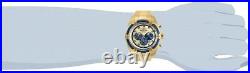 Invicta Men's Bolt 31441 Gold Chronograph Gold And Blue Tone 52MM Case Watch