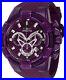 Invicta Men's Bolt Chronograph Purple Rubber Strap Watch 40663 ($995 MSRP)