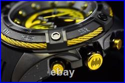 Invicta Men's Dc Comics Batman Limited Edition 52mm Chronograph Black Dial Watch