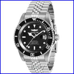 Invicta Men's Dive Watch Pro Diver Automatic Black Dial Steel Bracelet 29178