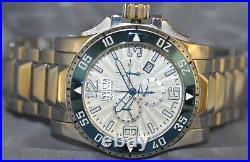 Invicta Men's Excursion Swiss Reserve Chronograph Silver Dial Steel Watch 10896