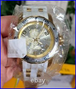 Invicta Men's Garfield Limited Edition Watch Quartz #25156 Case 48 mm Gold White