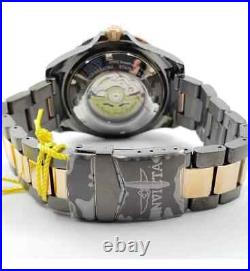 Invicta Men's Grand Pro Diver Black Dial Automatic 2 Tone Stainless Steel Watch
