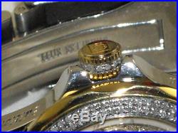 Invicta Men's L. E COSC Swiss Made automatic Diamond pave dial bezel & crown