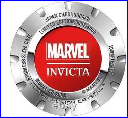 Invicta Men's Marvel Punisher Limited Edition Quartz Watch with Marvel Black Box