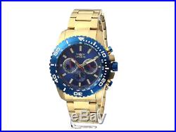 Invicta Men's Pro Diver 19845 Gold Stainless Steel Chronograph Watch