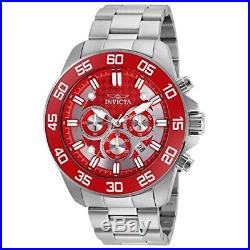 Invicta Men's Pro Diver 24722 Stainless Steel Chronograph Watch