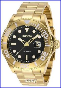 Invicta Men's Pro Diver 27306 47mm Black Dial Stainless Steel Watch