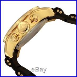 Invicta Men's Pro Diver 6981 Gold, Black Polyurethane, Chronograph Watch