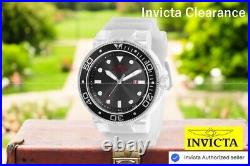 Invicta Men's Pro Diver Aluminum Black Dial Silicone Band Quartz 52mm Watch