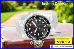 Invicta Men's Pro Diver Aluminum Black Dial Silicone Band Quartz 52mm Watch