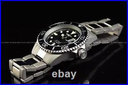 Invicta Men's Pro Diver Black Dial Silver Bracelet Automatic 45mm SS Watch 0420