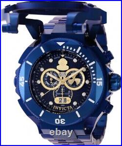 Invicta Men's Pro Diver Blue Dial Chronograph Open Case Swiss Quartz Watch 37176