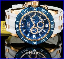Invicta Men's Pro Diver Gen III Chronograph Blue Dial Rose Gold Plated PU Watch