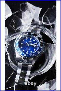 Invicta Men's Pro Diver Grand Diver Blue Dial Automatic Steel Watch Rare