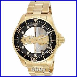 Invicta Men's Pro Diver Mechanical-Hand-Wind Stainless-Steel Strap Casual Watch
