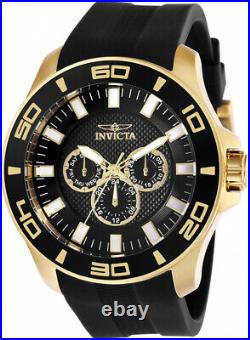 Invicta Men's Pro Diver Quartz 100m Stainless Steel/Black Silicone Watch 28001