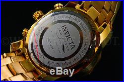 Invicta Men's Pro Diver Scuba 3.0 Chrono 18K Gold Plated Blue Dial S. S Watch NEW