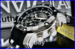 Invicta Men's Pro Diver Scuba Tachymeter48MM Chrono Gunmetal Dial S. S Poly Watch