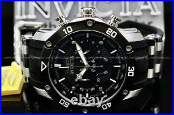 Invicta Men's Pro Diver Scuba Tachymeter48MM Chrono Gunmetal Dial S. S Poly Watch