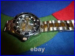 Invicta Men's Pro Diver Watch Clear Skeleton Dial Model 24692 WR 100