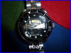 Invicta Men's Pro Diver Watch Clear Skeleton Dial Model 24692 WR 100