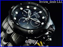 Invicta Men's Reserve 52mm Venom Swiss Chronograph Triple Black MOP Dial Watch