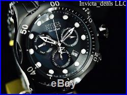 Invicta Men's Reserve 52mm Venom Swiss Chronograph Triple Black MOP Dial Watch