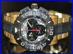 Invicta Men's Reserve Swiss Chronograph Black Dial Two Tone Steel Watch 6314