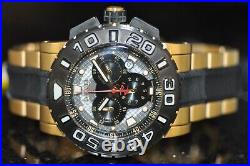 Invicta Men's Reserve Swiss Chronograph Black Dial Two Tone Steel Watch 6314