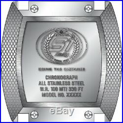 Invicta Men's S1 Rally 27918 Black Leather Chronograph Watch
